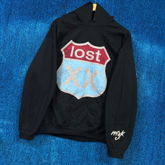 Machine Gun Kelly “Lost Americana” Graphic Hoodie Size Large - Picture 3 of 6